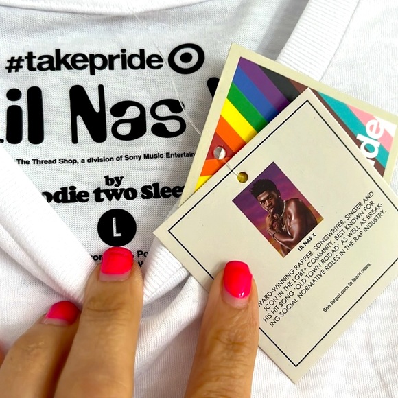 NWT Lil Nas X graphic Tee - Picture 3 of 3